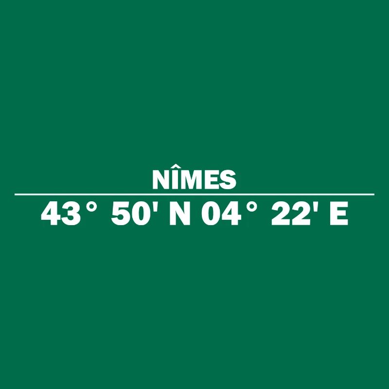 Nîmes coordinates