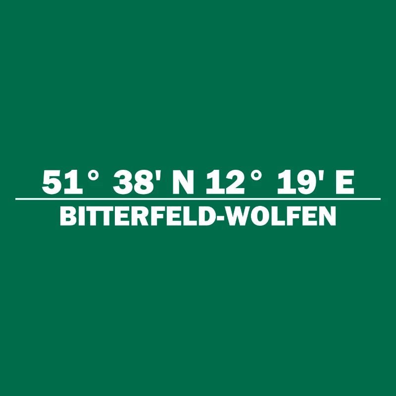 Bitterfeld-Wolfen coordinates