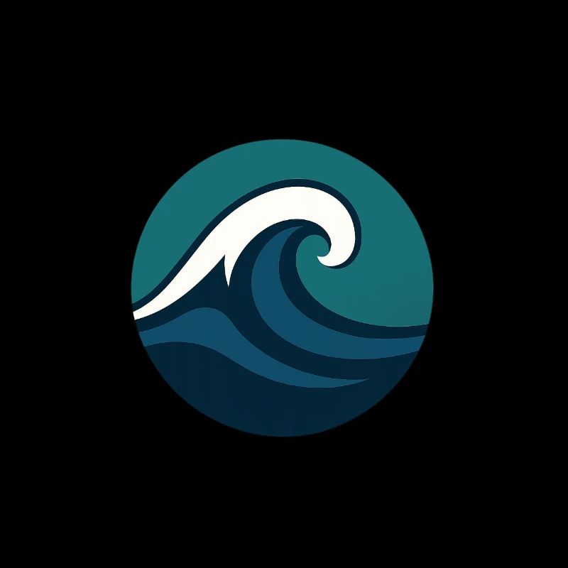 Stylized Ocean Wave