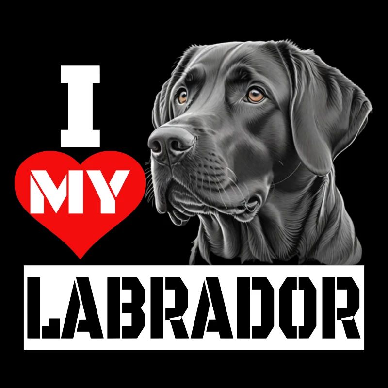 Ich Liebe mein Labrador