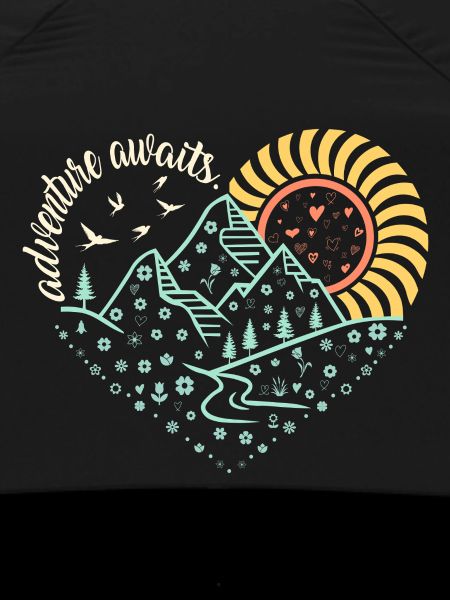 Adventure Awaits – Glowing Night-Hike Vibe