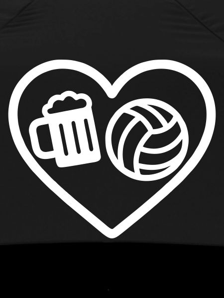 Heart Volleyball Beer