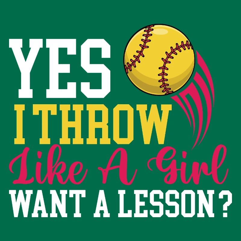 Ja, ich warf wie ein Mädchen, will eine Lektion