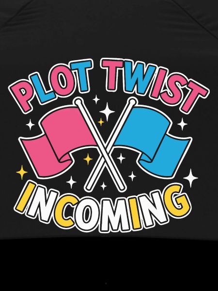Geschlechter-Enthüllung Plot-Twist – Team Pink Team