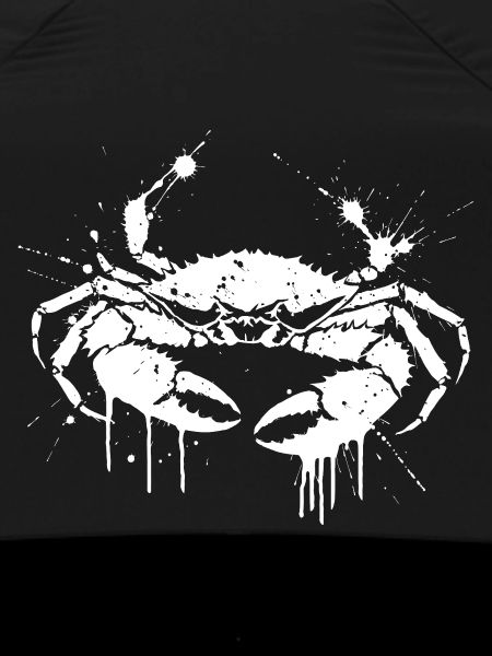 Crab Splash Grunge White