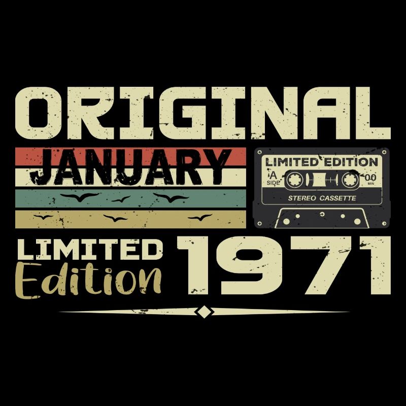 Janvier 1971 | Cadeau D’anniversaire Janvier 1971