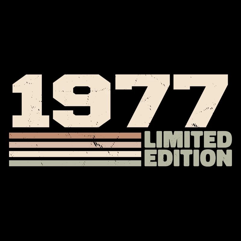 1977 Jubiläumsgeschenk 1977 Limitierte Auflage 1977