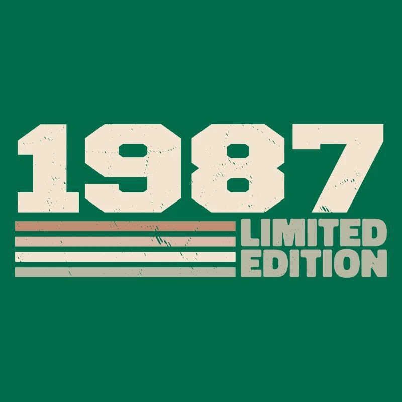 1987 Geburtstagsgeschenk 1987 limitierte Auflage 1987