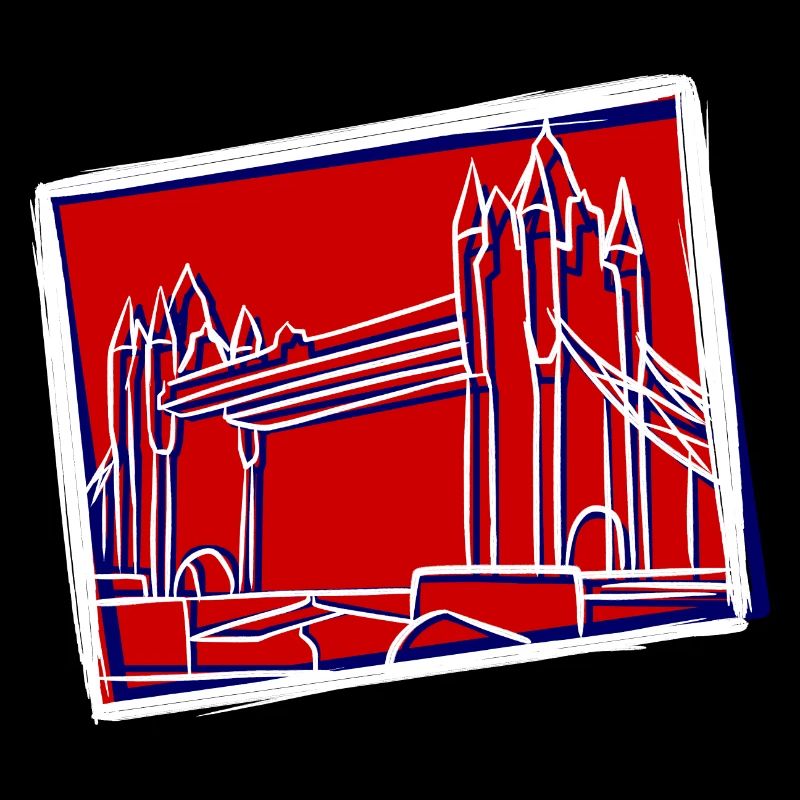 Tower Bridge Illustration