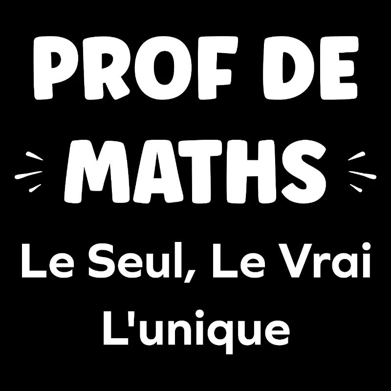 Teacher Maths Unique True