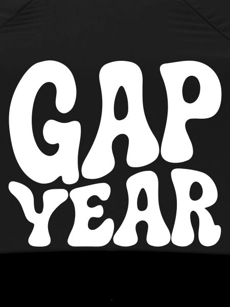 Gap Year retro lettering
