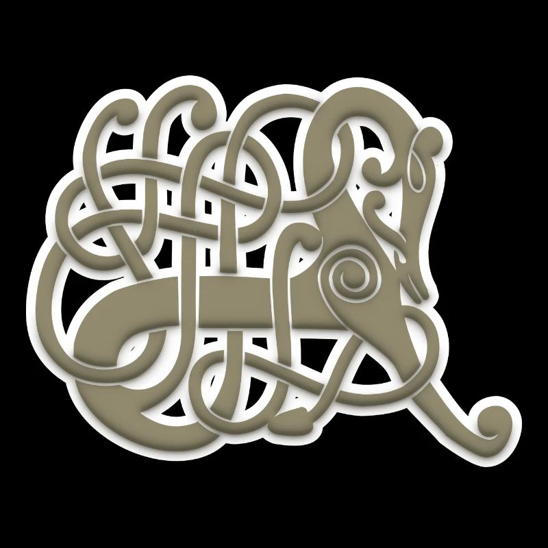 Viking Ornament Pferd