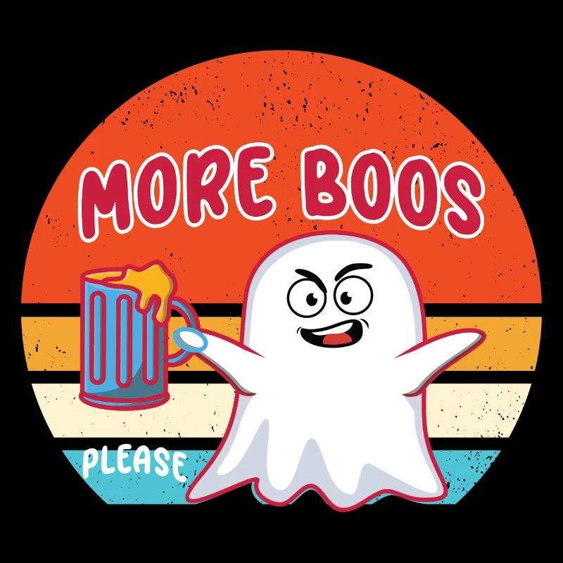 More Boos Please Geist Bier Halloween