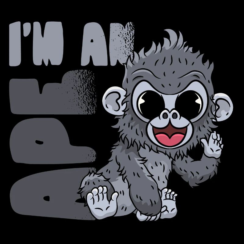 Gorilla Affe