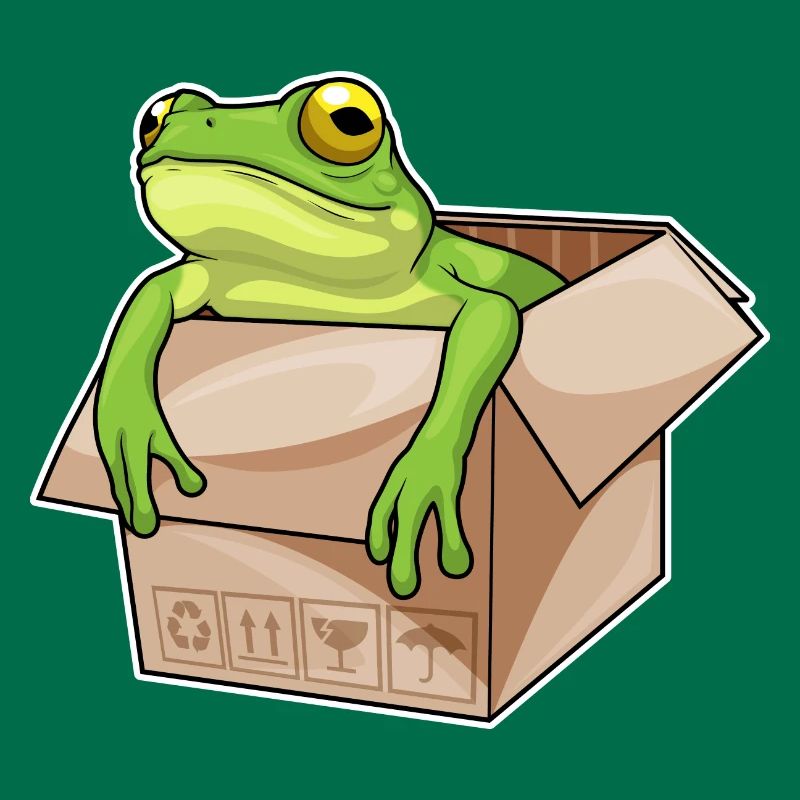 Frosch Karton