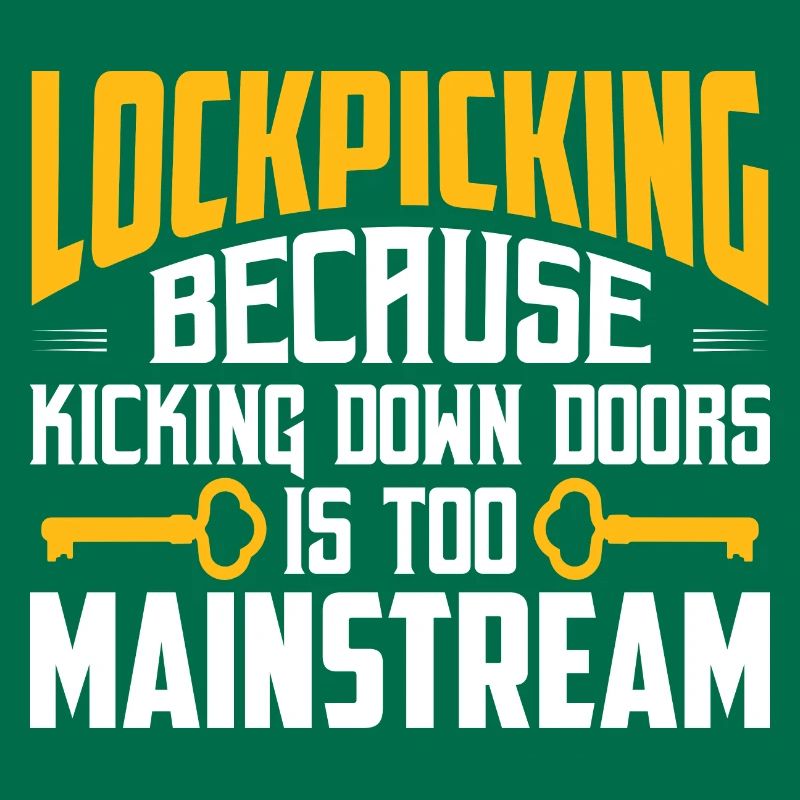 Lockpicking Because Kicking Down Doors Lockpicker