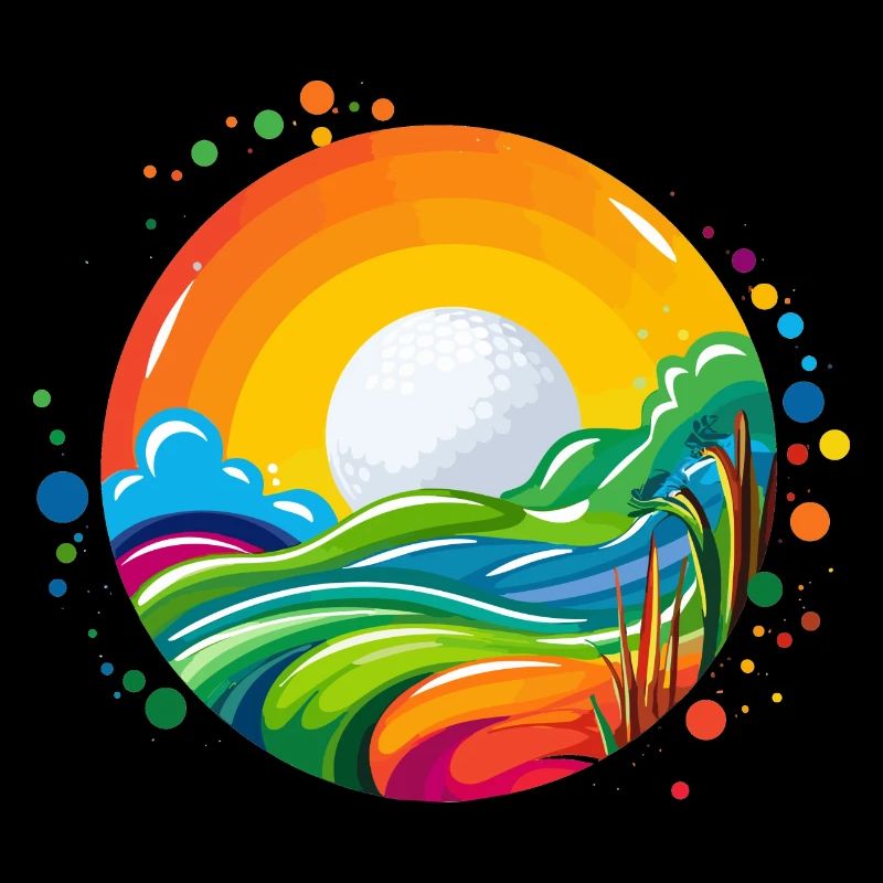 Welt der Golfer.