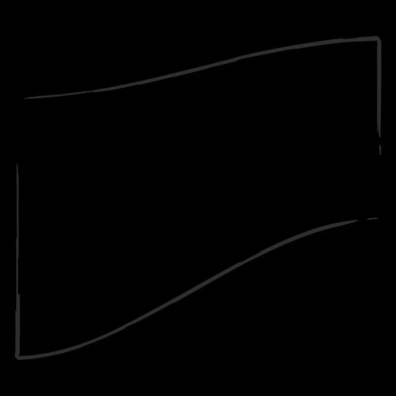 openFrame upward bent | Vectorgraphic