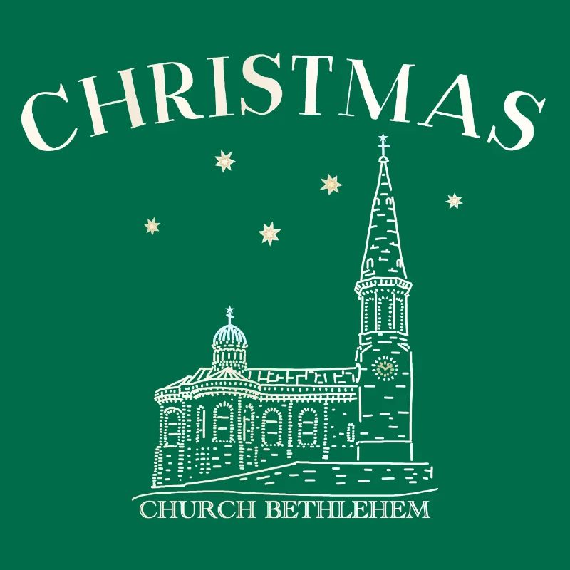 Weihnachtskirche Bethlehem Zeichnung