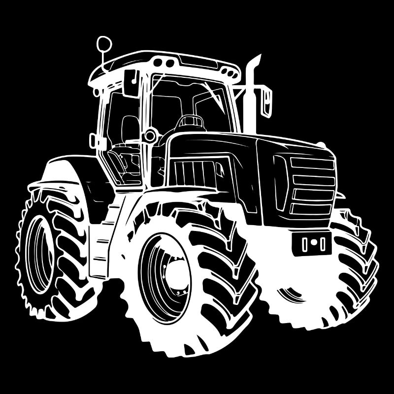 Traktor Silhouette
