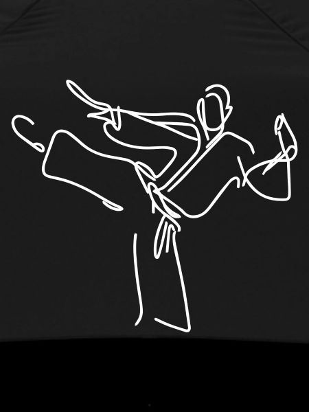 Karateka Zeichnung