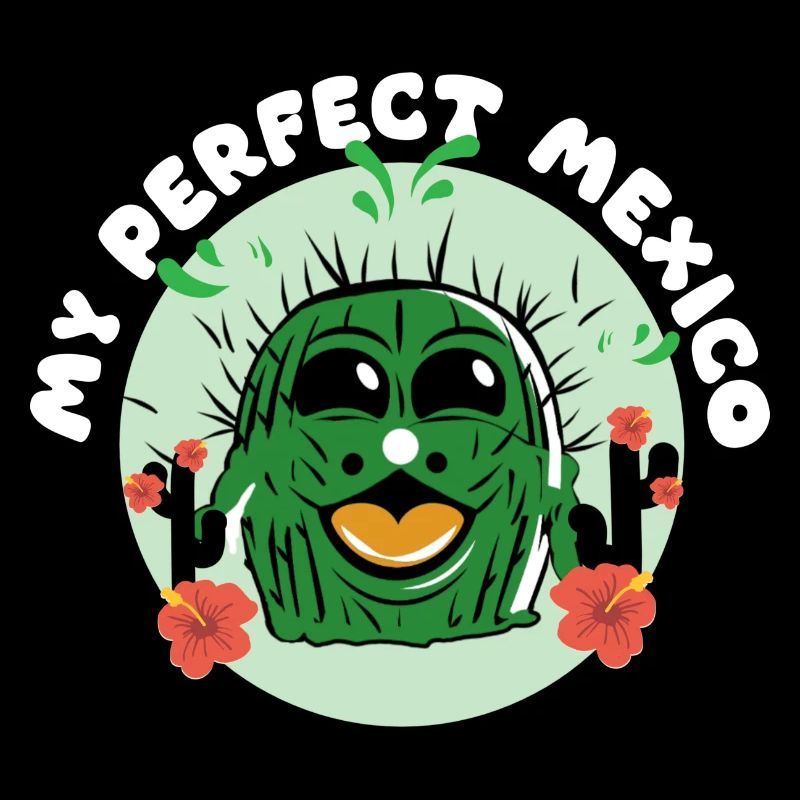 Mexique parfait, drôle de plante de cactus