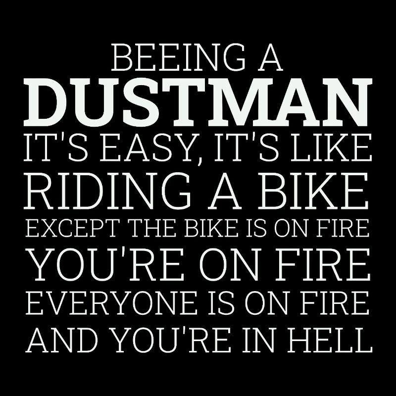 Dustman à vélo