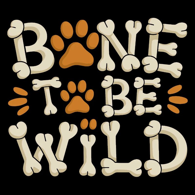 Bone To Be Wild Drôle de chien pour