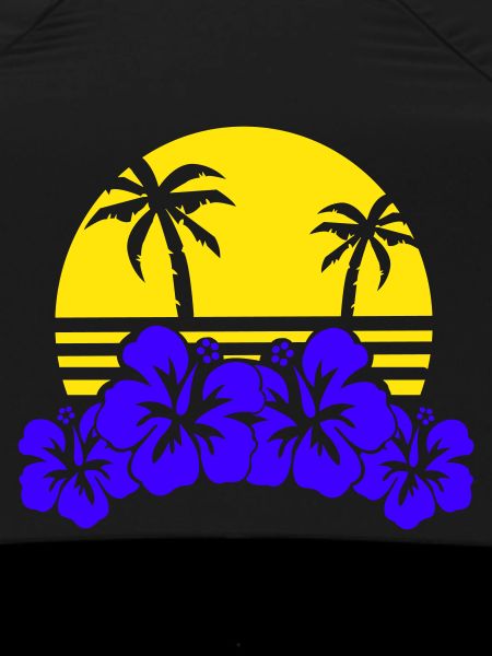 Tropical Evening Sun Hibiscus