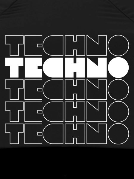 bold Techno geometric logo