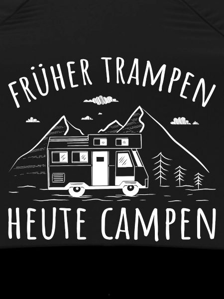 Früher trampen heute campen