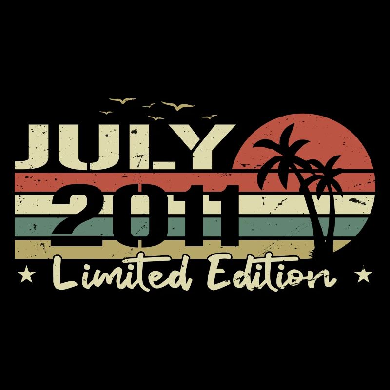 13. Juli Jubiläum Vintage Born 2011 Vibe