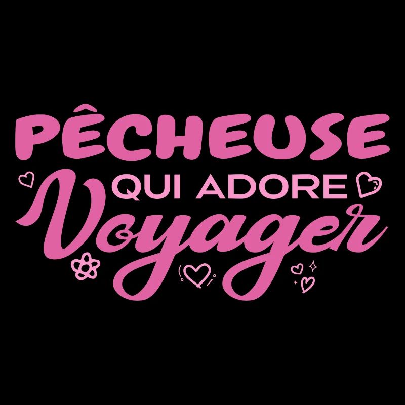 Pêcheuse globe-trotteuse passionnée de voyages
