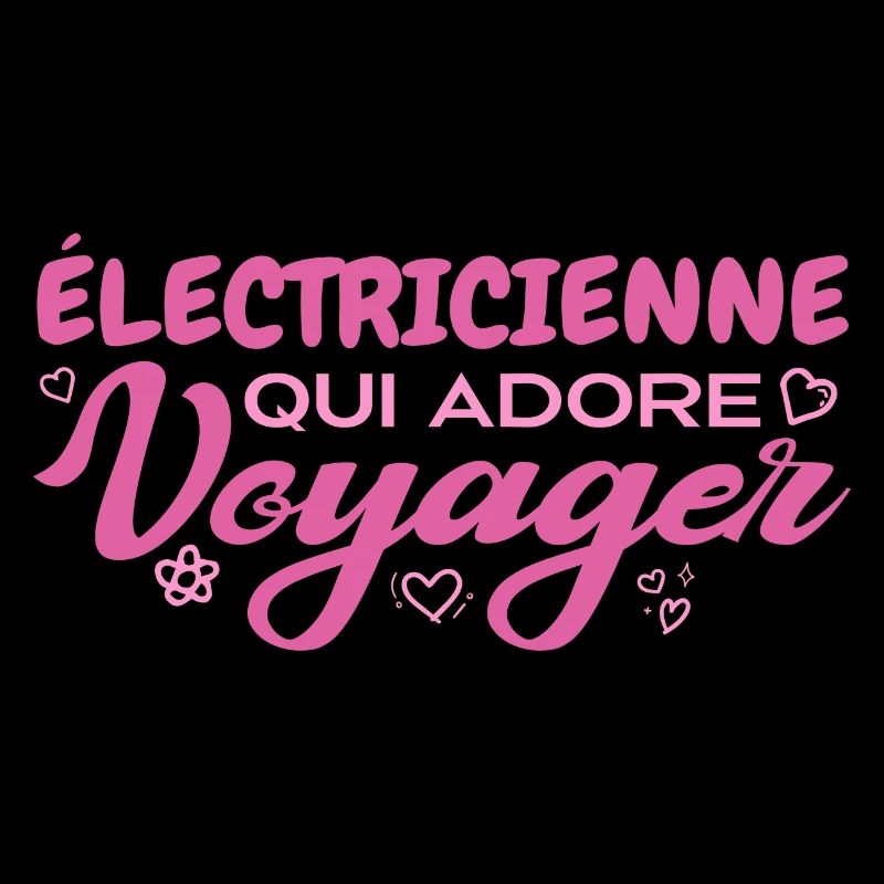 Électricienne globe-trotteuse passionnée de voyage
