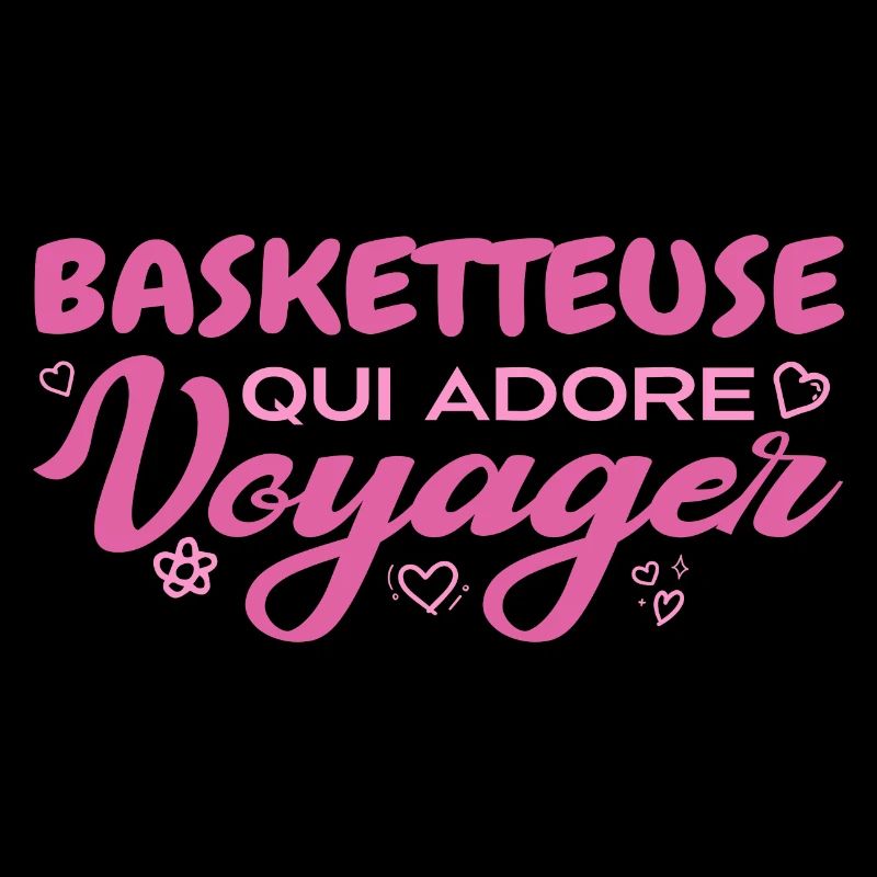 Basketteuse globe-trotteuse passionnée de voyages
