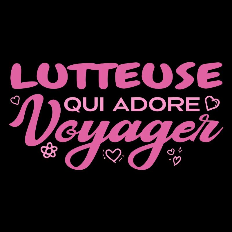 Lutteuse globe-trotteuse passionnée de voyages