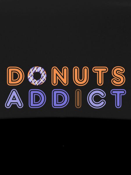 Donuts addict purple choco
