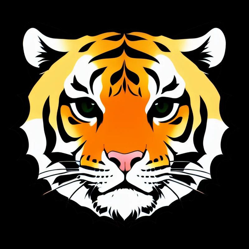 Comic Tiger Mignon Drôle Cool Dessin animé 12