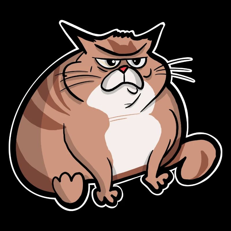Dicke Katze