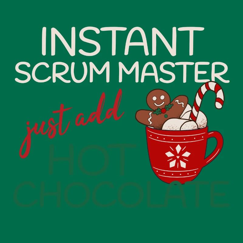 Instant Scrum Master ajouter Chocolat chaud Noël