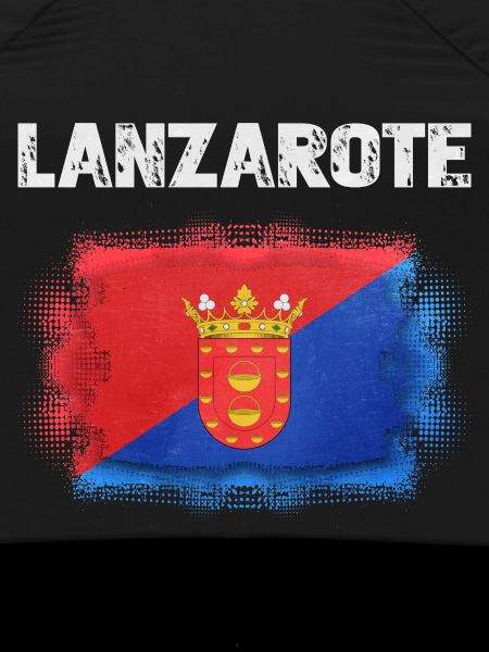 Lanzarote Flagge mit Wappen