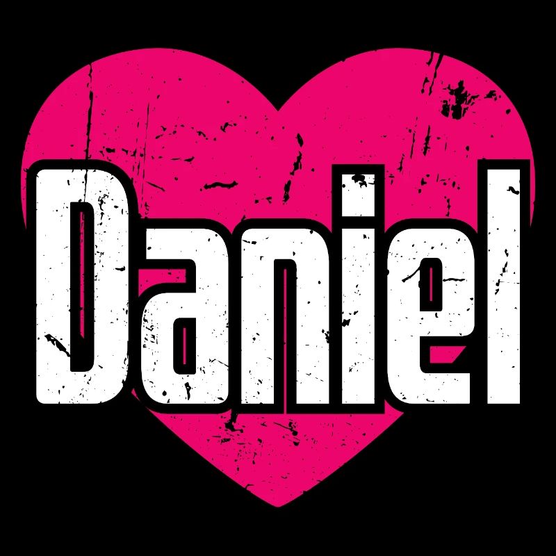 J’aime Daniel Pink Heart J’aime Daniel