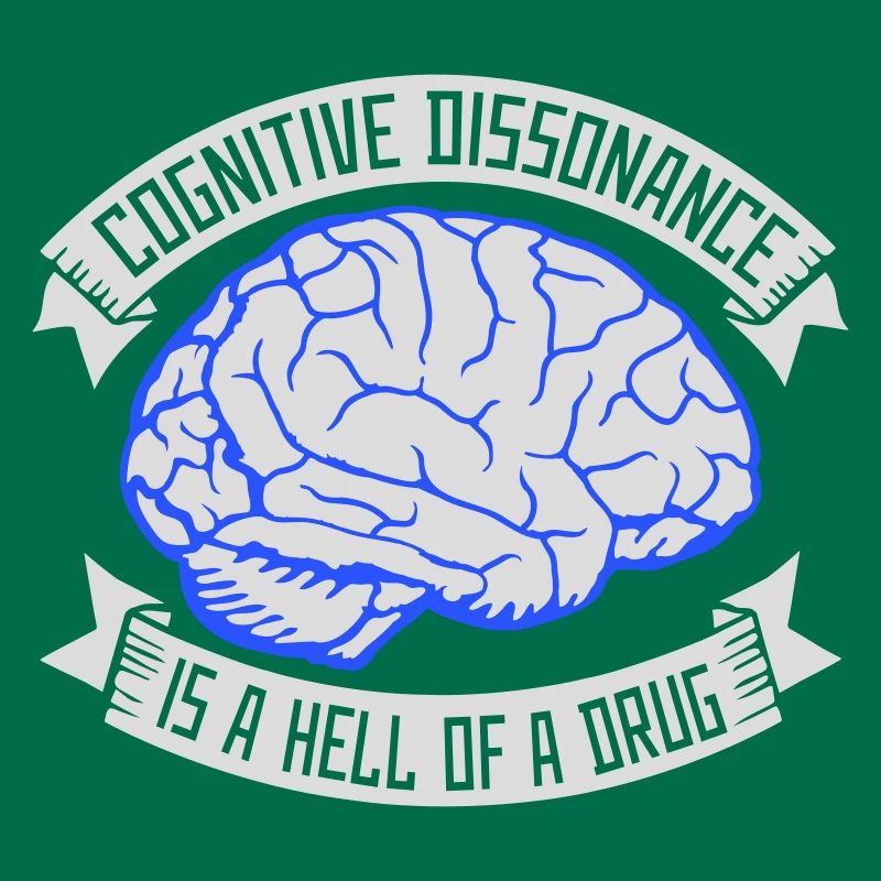 La dissonance cognitive est un sacré dicton.