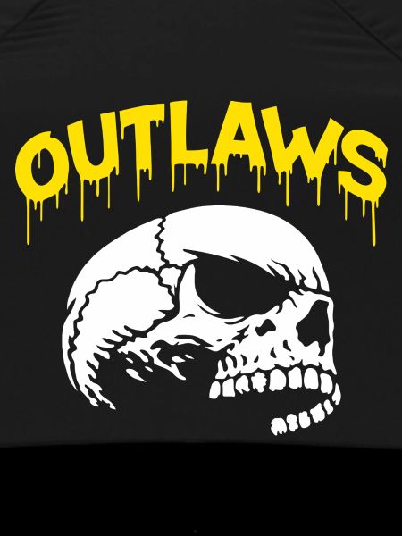 Outlaws Skulls Drip Graphic