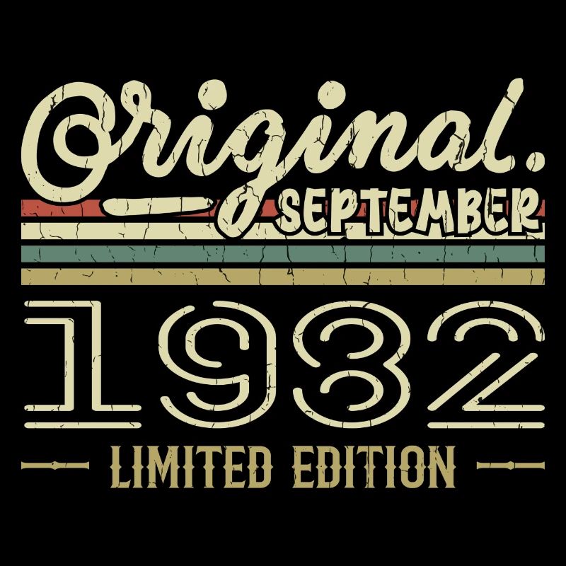 September 1982 Geburtstagsgeschenk September 1982