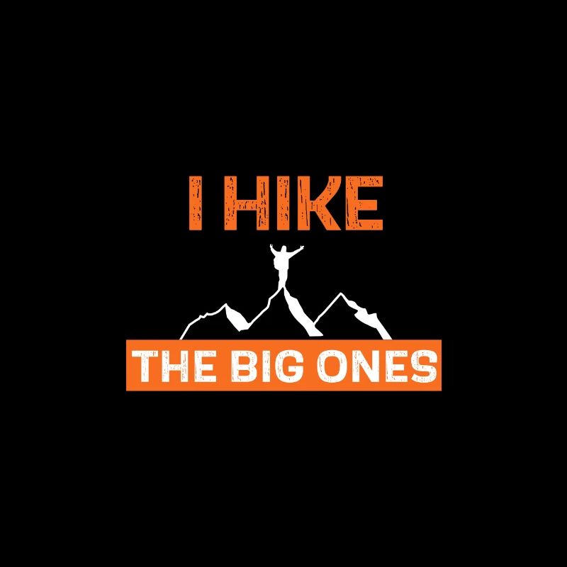 Je fais de la randonnée dans les grands