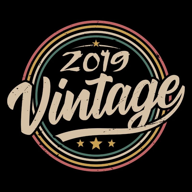 2019 Vintage 2019 Geburtstagsgeschenk - Retro Stil 2019