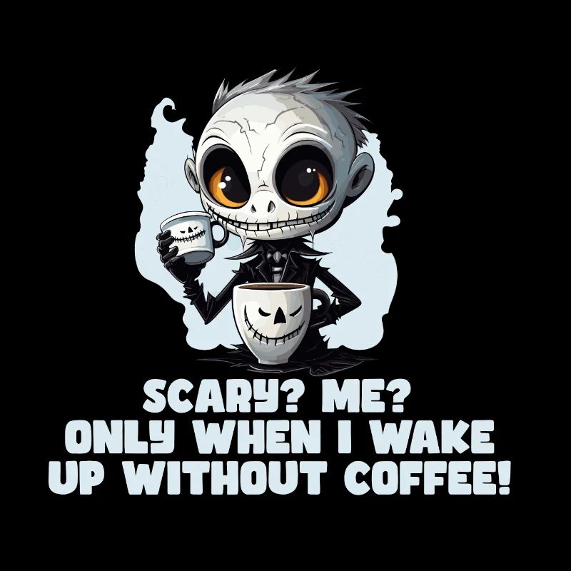 Kaffee Morgenmuffel Mitarbeiter Spruch Fun Tshirt