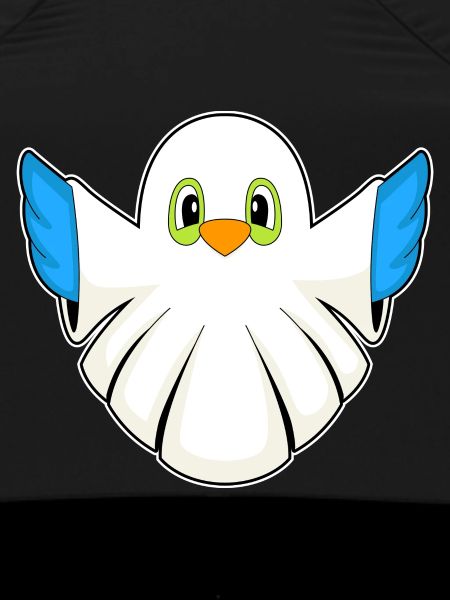 Bird Halloween Ghost