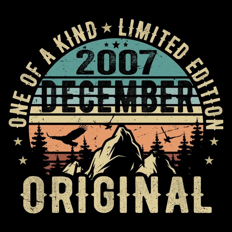 Legends Birthday December 2007 Born Gift